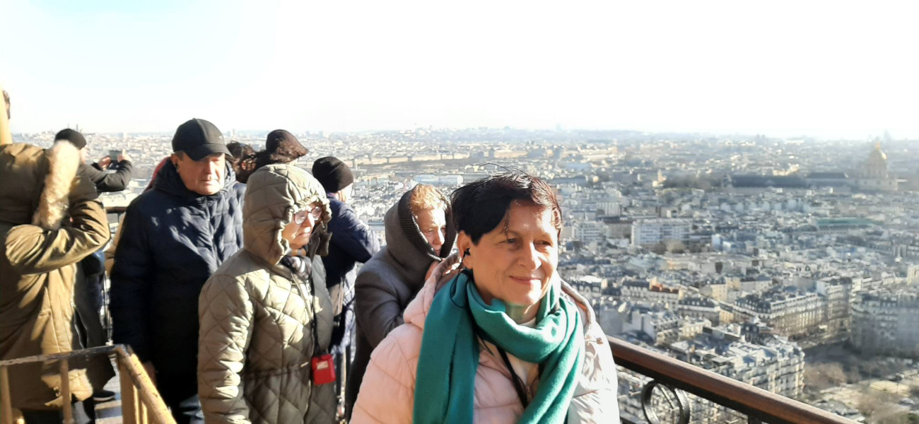 Zagórowianie w Paryżu. Podziwiają wyjątkowe widoki