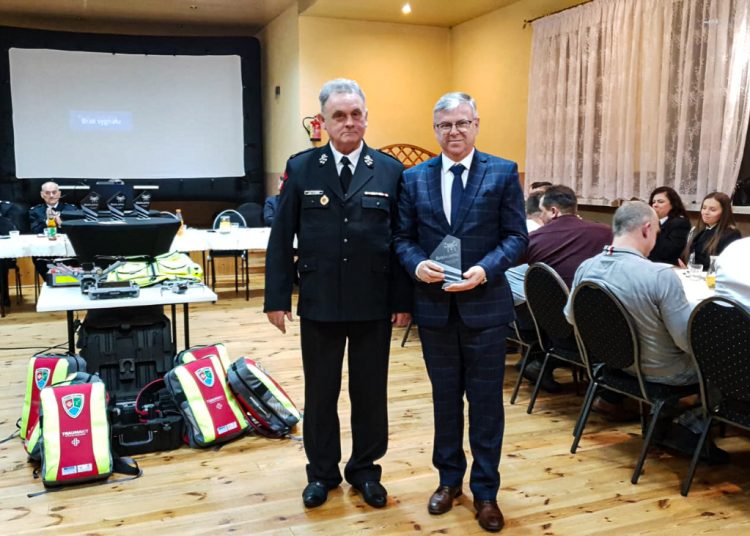 Janusz Bomba prezesem w OSP Kowalewo Opactwo