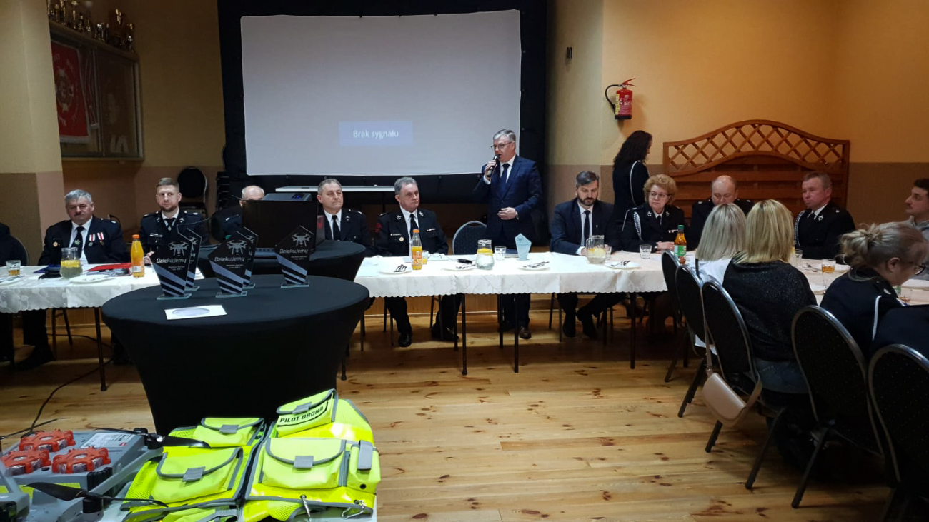 Janusz Bomba prezesem w OSP Kowalewo Opactwo