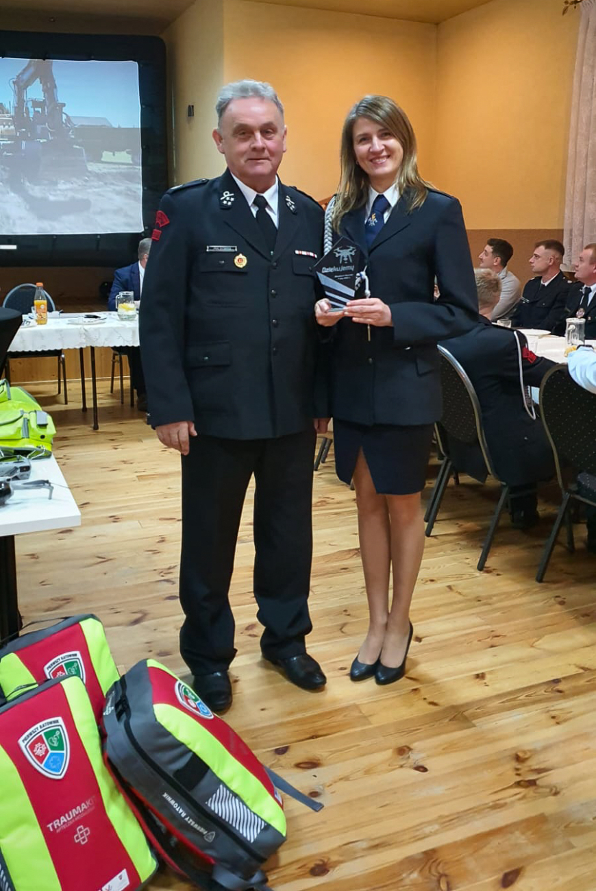 Janusz Bomba prezesem w OSP Kowalewo Opactwo