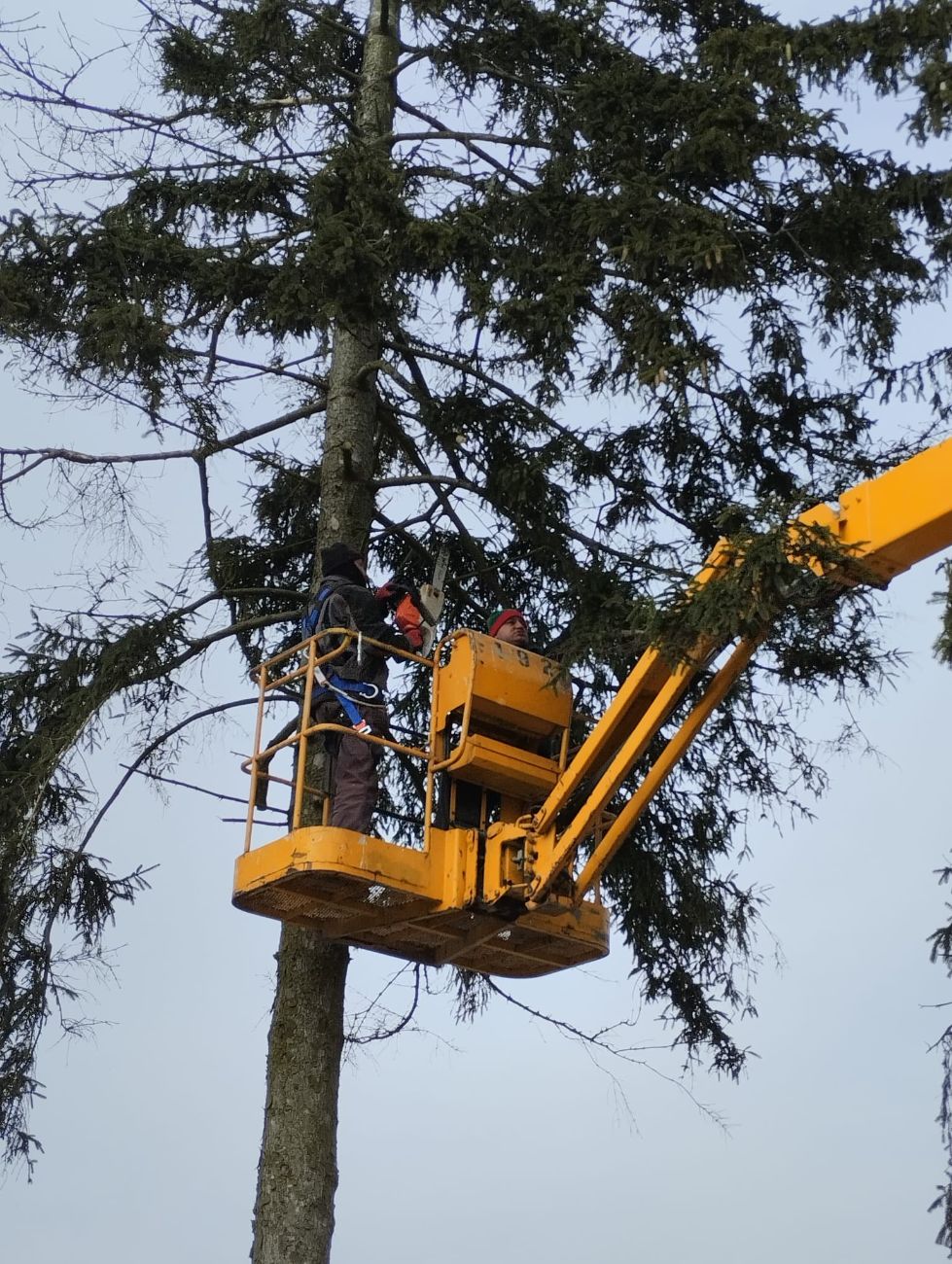 Porządki na cmentarzu w Ciążeniu