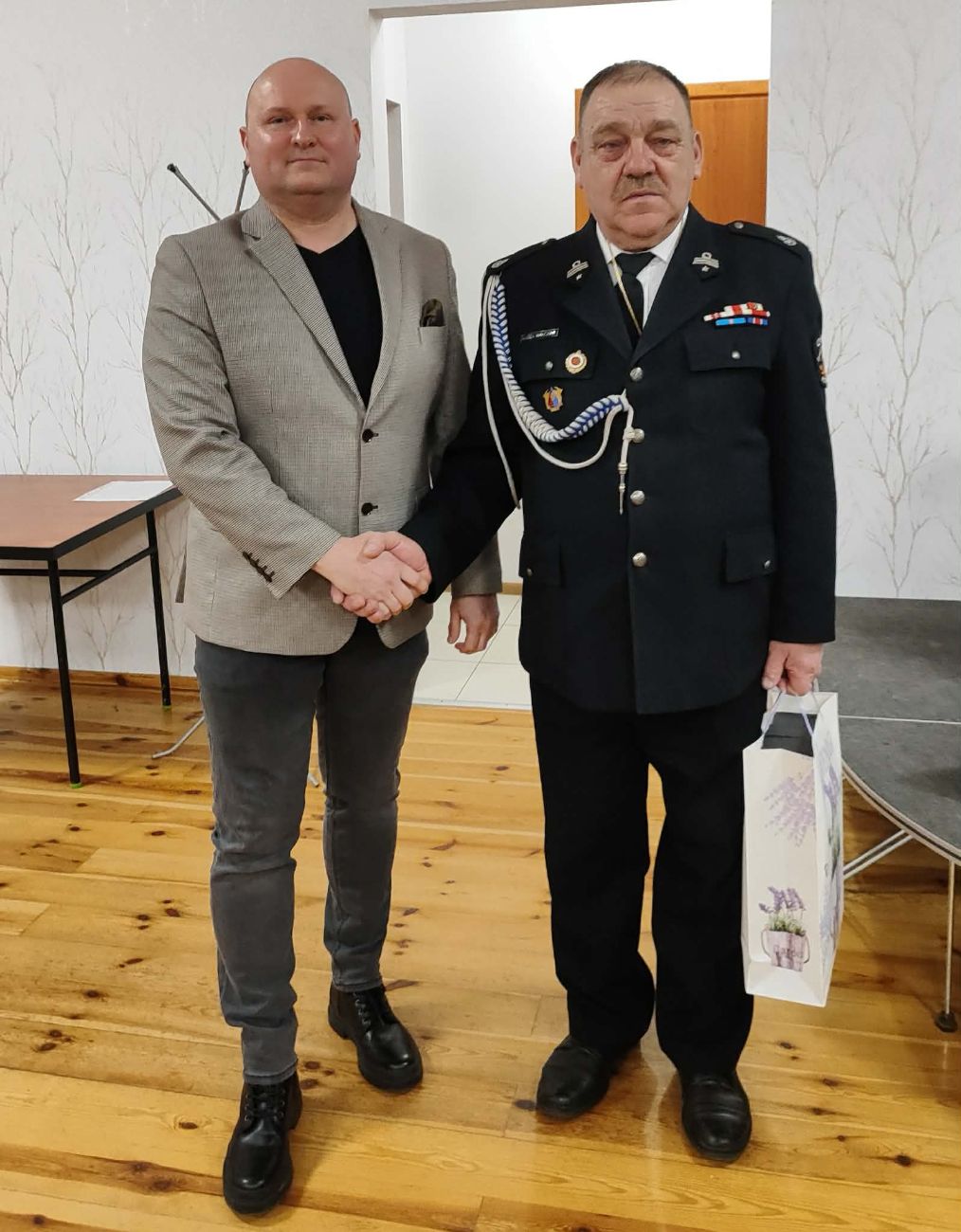 Nowy zarząd i jubileusz prezesa OSP w Piotrowicach