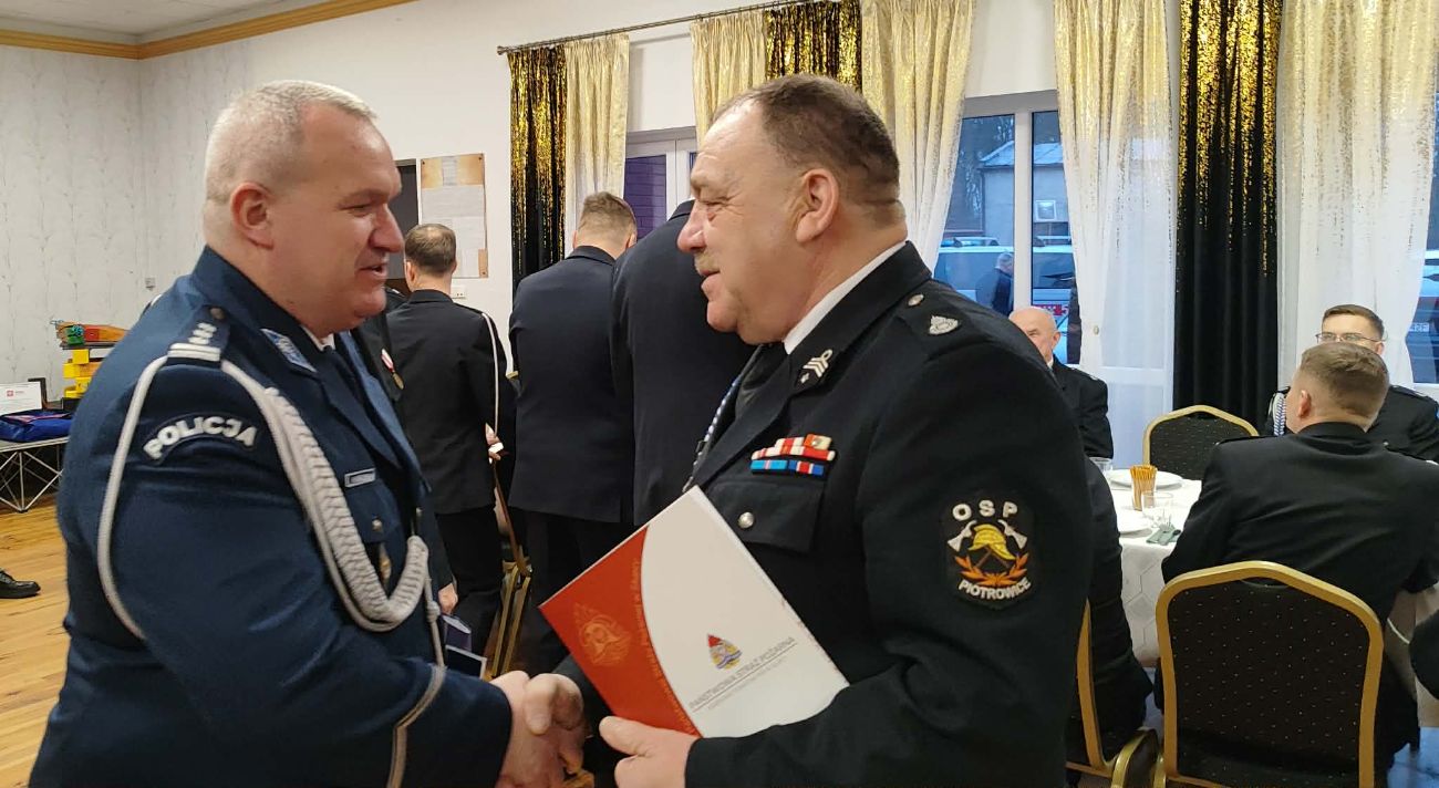 Nowy zarząd i jubileusz prezesa OSP w Piotrowicach
