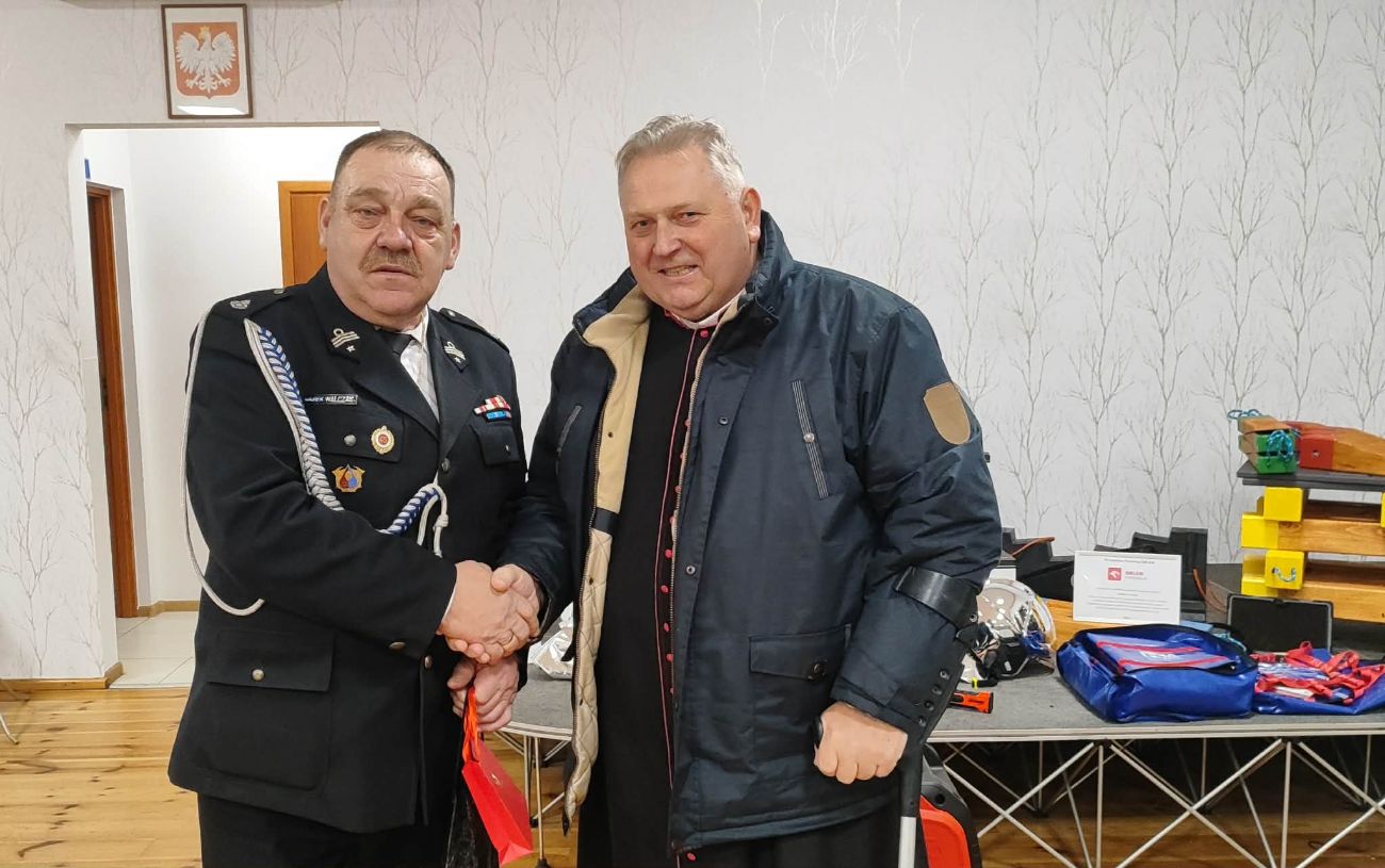 Nowy zarząd i jubileusz prezesa OSP w Piotrowicach