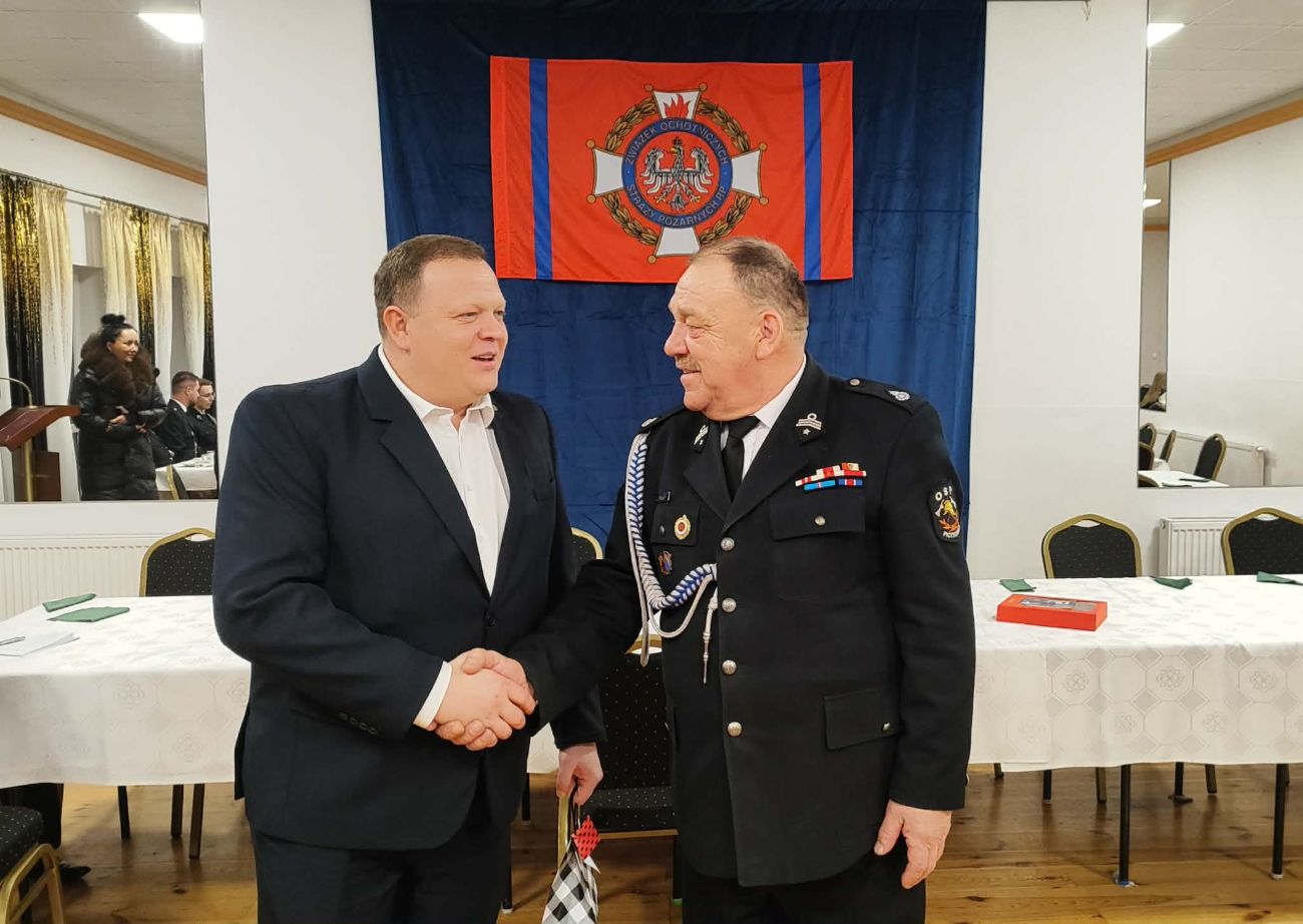 Nowy zarząd i jubileusz prezesa OSP w Piotrowicach