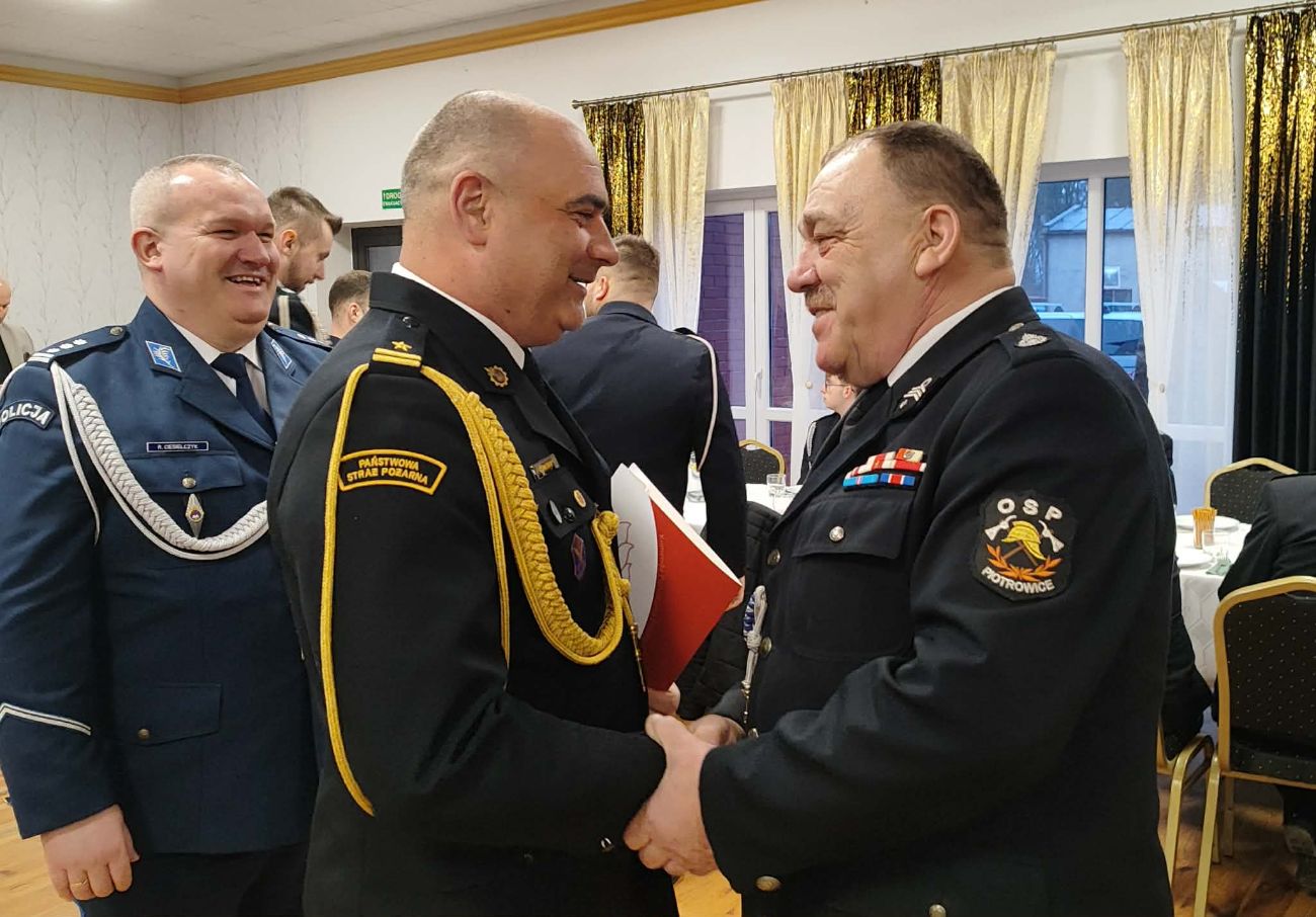 Nowy zarząd i jubileusz prezesa OSP w Piotrowicach
