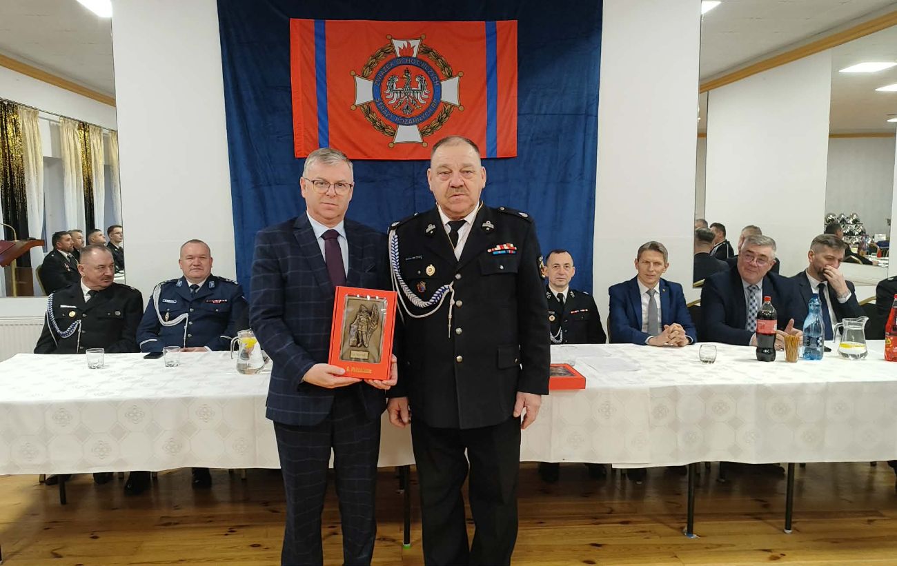 Nowy zarząd i jubileusz prezesa OSP w Piotrowicach