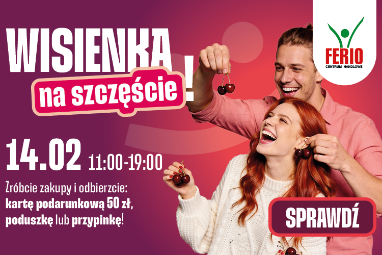 Wisienka na szczęście w Ferio Konin