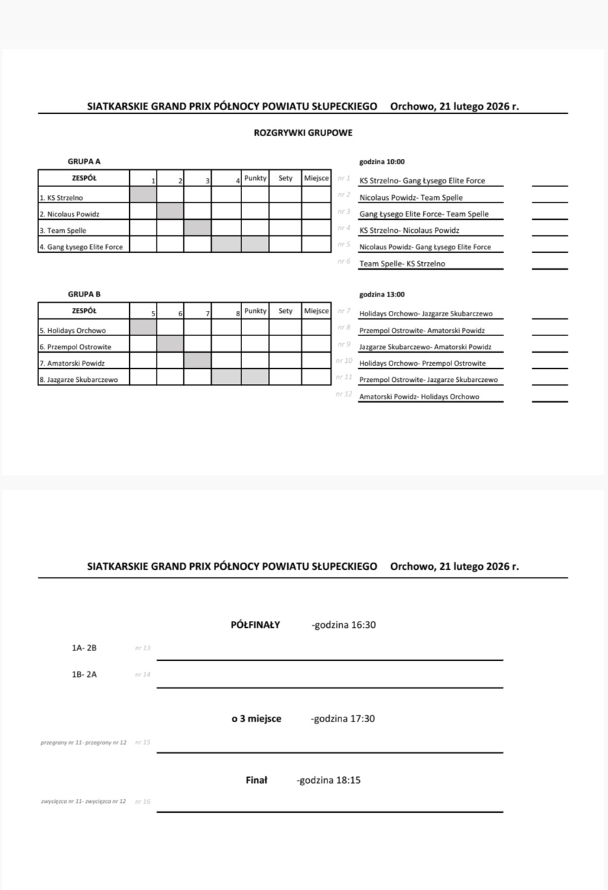 Czas na turniej w Orchowie