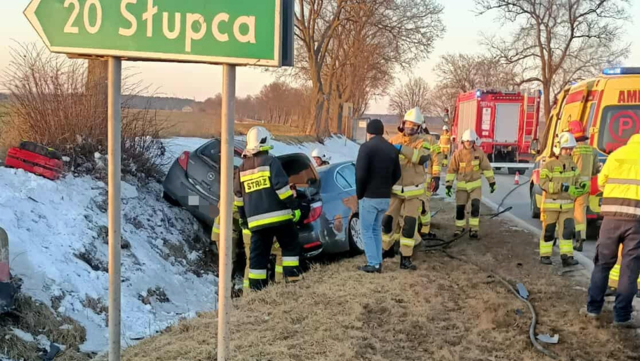 Kolejny wypadek w tym miejscu. Ucierpiały dwie osoby