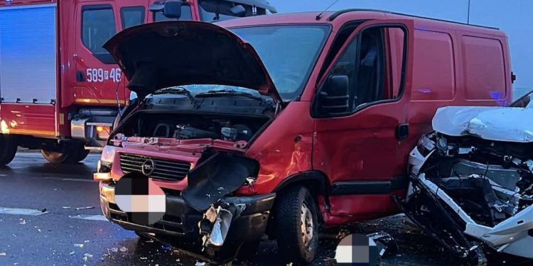 Kolejne zderzenie w tym miejscu. Droga była zablokowana