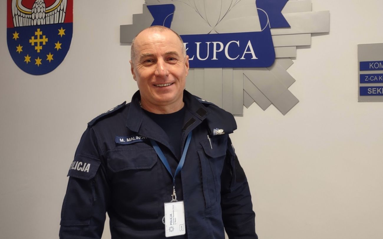 Ponad 30 lat w policji. Przeszedł na emeryturę