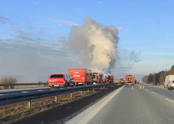 Poważne utrudnienia na autostradzie