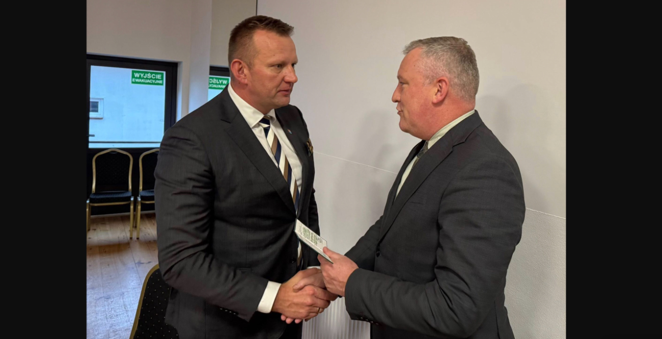 Starosta przyjął legitymację PSL