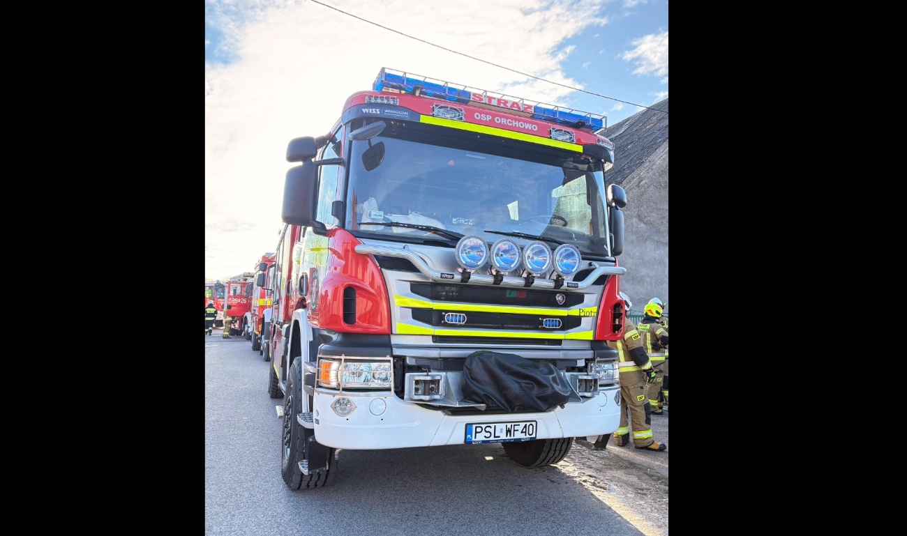 Palił się budynek. W środku były zwierzęta
