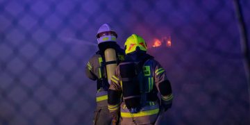 Potężny pożar w Cieninie. Co było przyczyną?