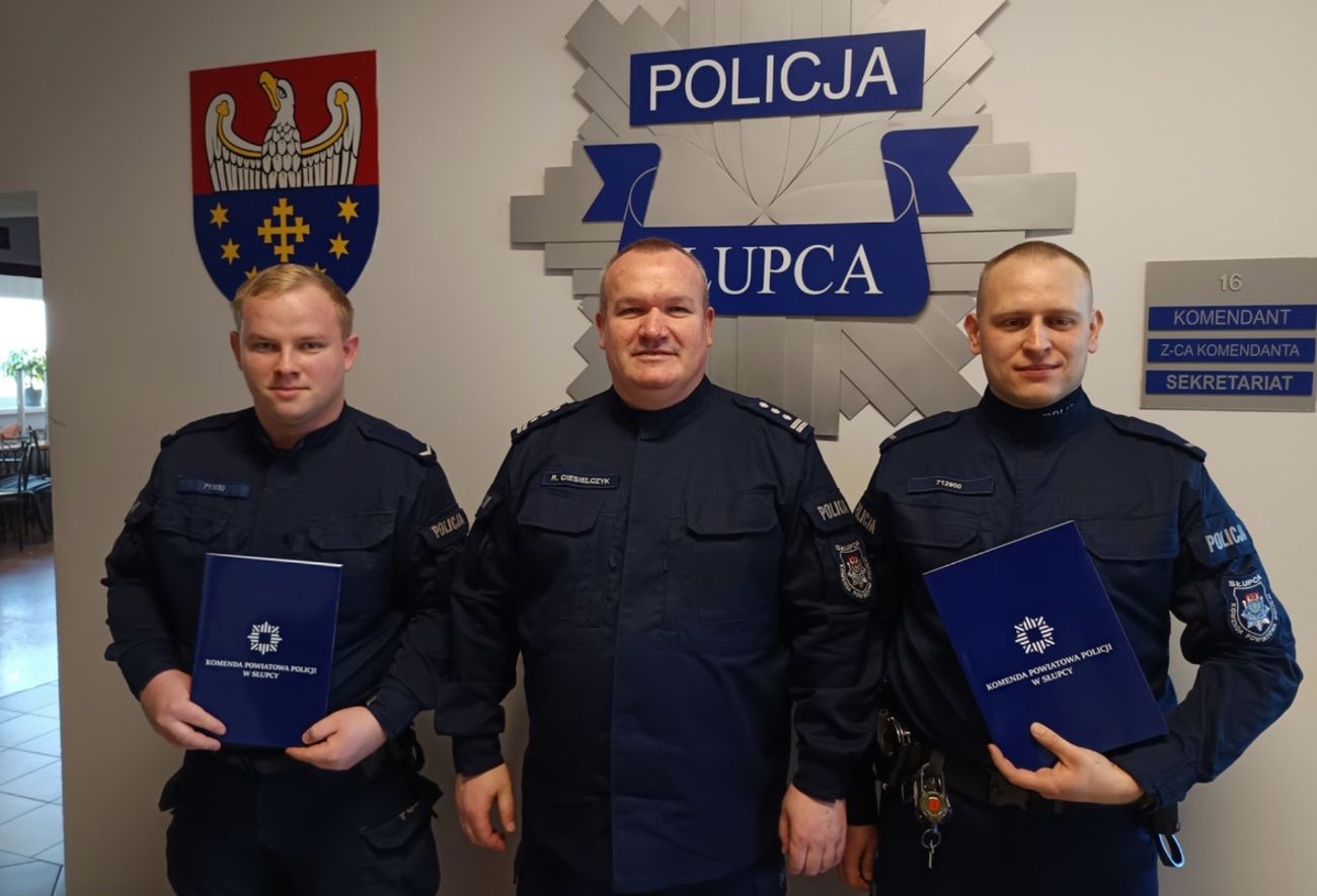 Awanse w słupeckiej komendzie. Zostali sierżantami