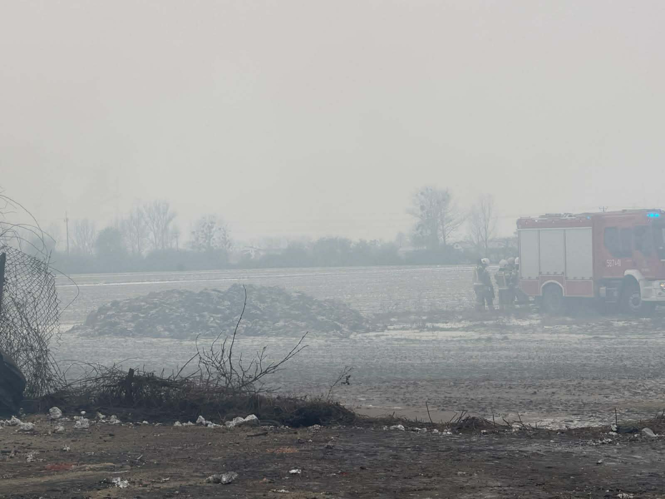 Co teraz się dzieje na miejscu potężnego pożaru?