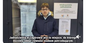 Uczniowie promują jadłodzielnię