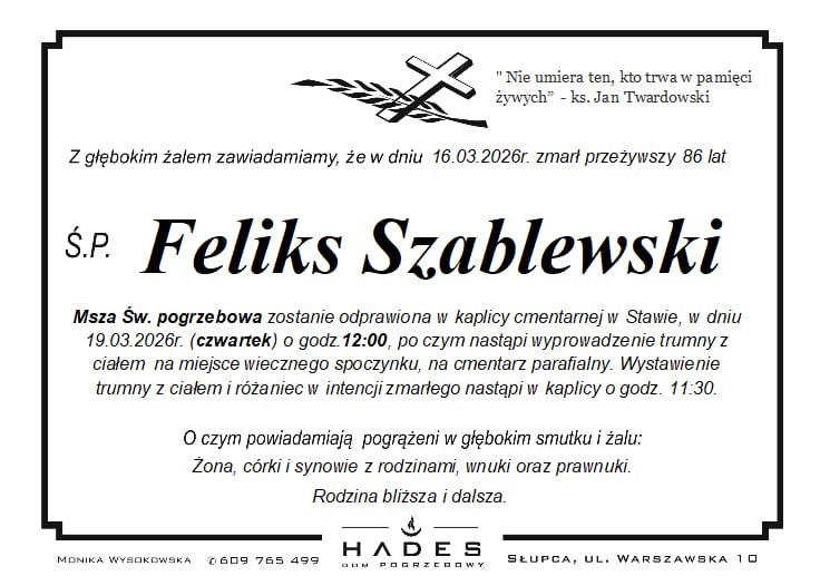 Feliks Szablewski