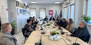 Lądkowscy samorządowcy  ze starostą rozmawiali o drogach