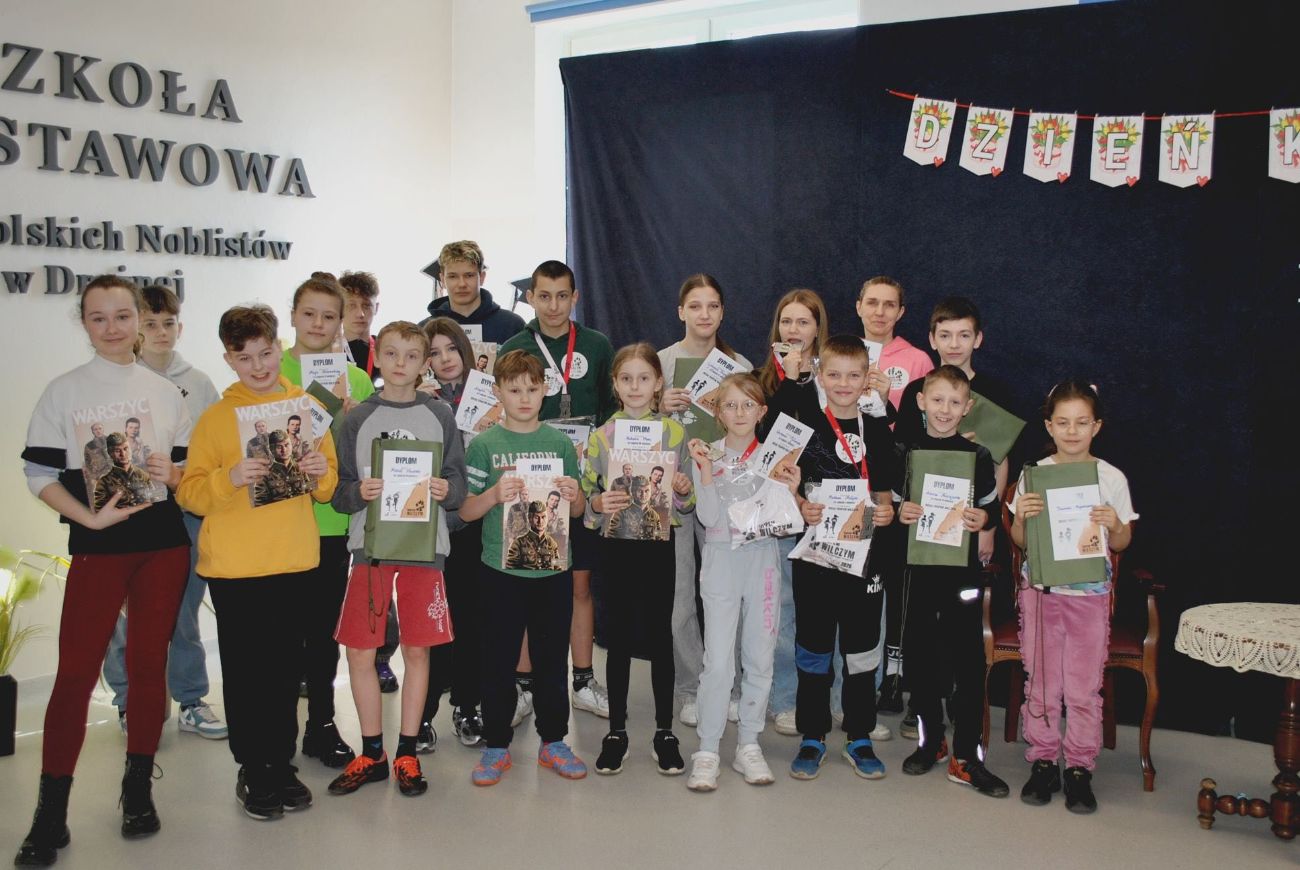 Drążna – pobiegli Tropem Wilczym