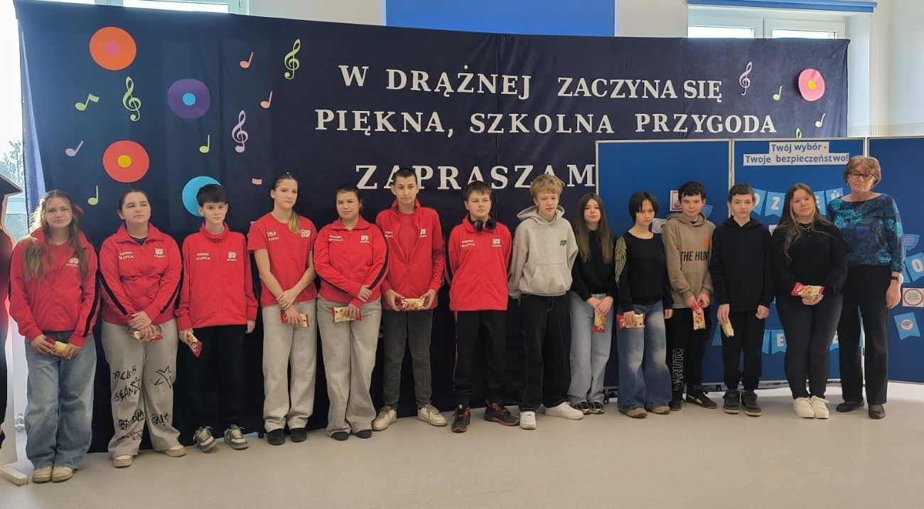 Drążna dumna ze swoich uczniów