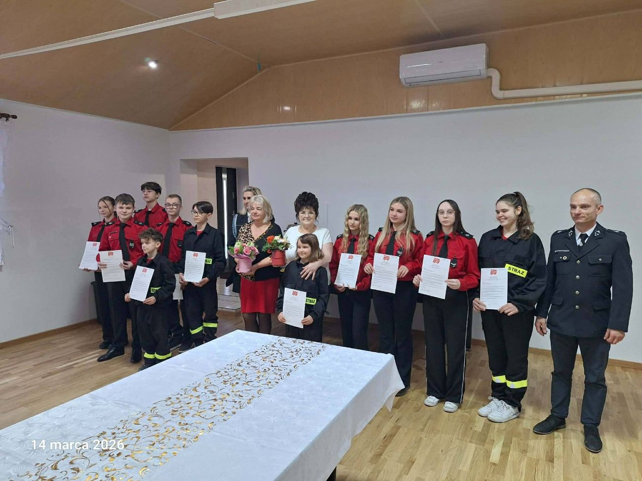 Młodzieżowa Drużyna Pożarnicza w Rozalinie rozwija skrzydła