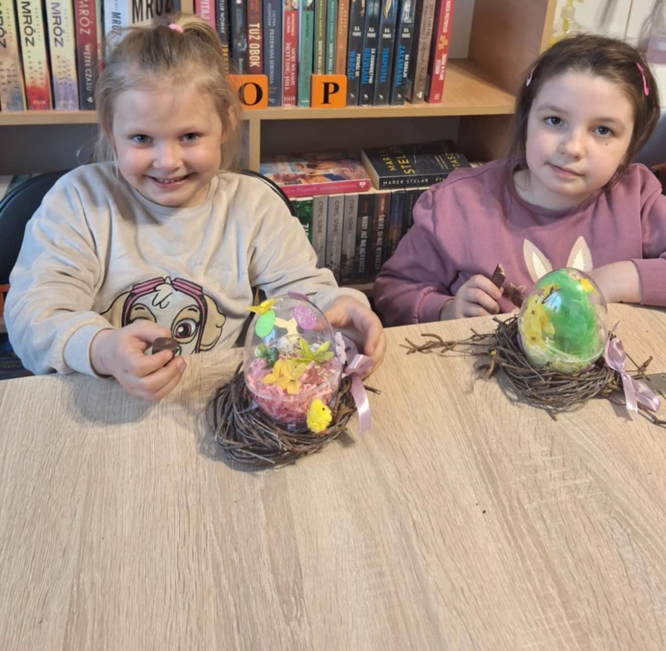 Świąteczne warsztaty w cienińskiej bibliotece