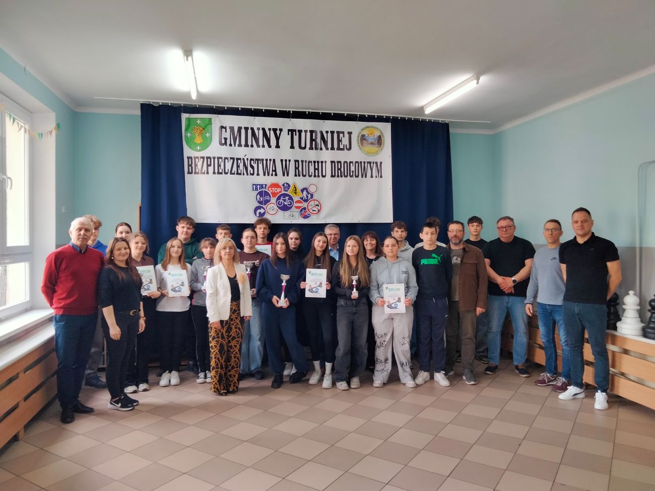 Gminny Etap Turnieju Bezpieczeństwa w Ruchu Drogowym o Puchar Wójta Gminy Słupca