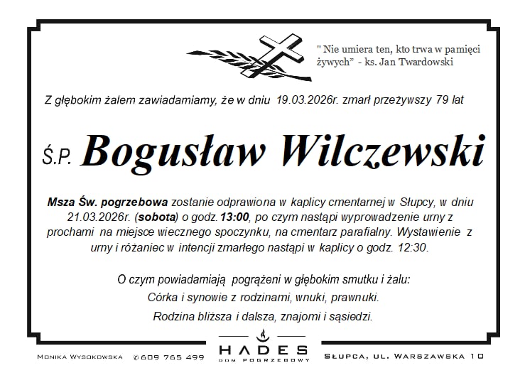 Bogusław Wilczewski