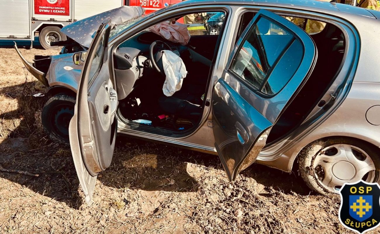 Dwie osoby zabrane do szpitala