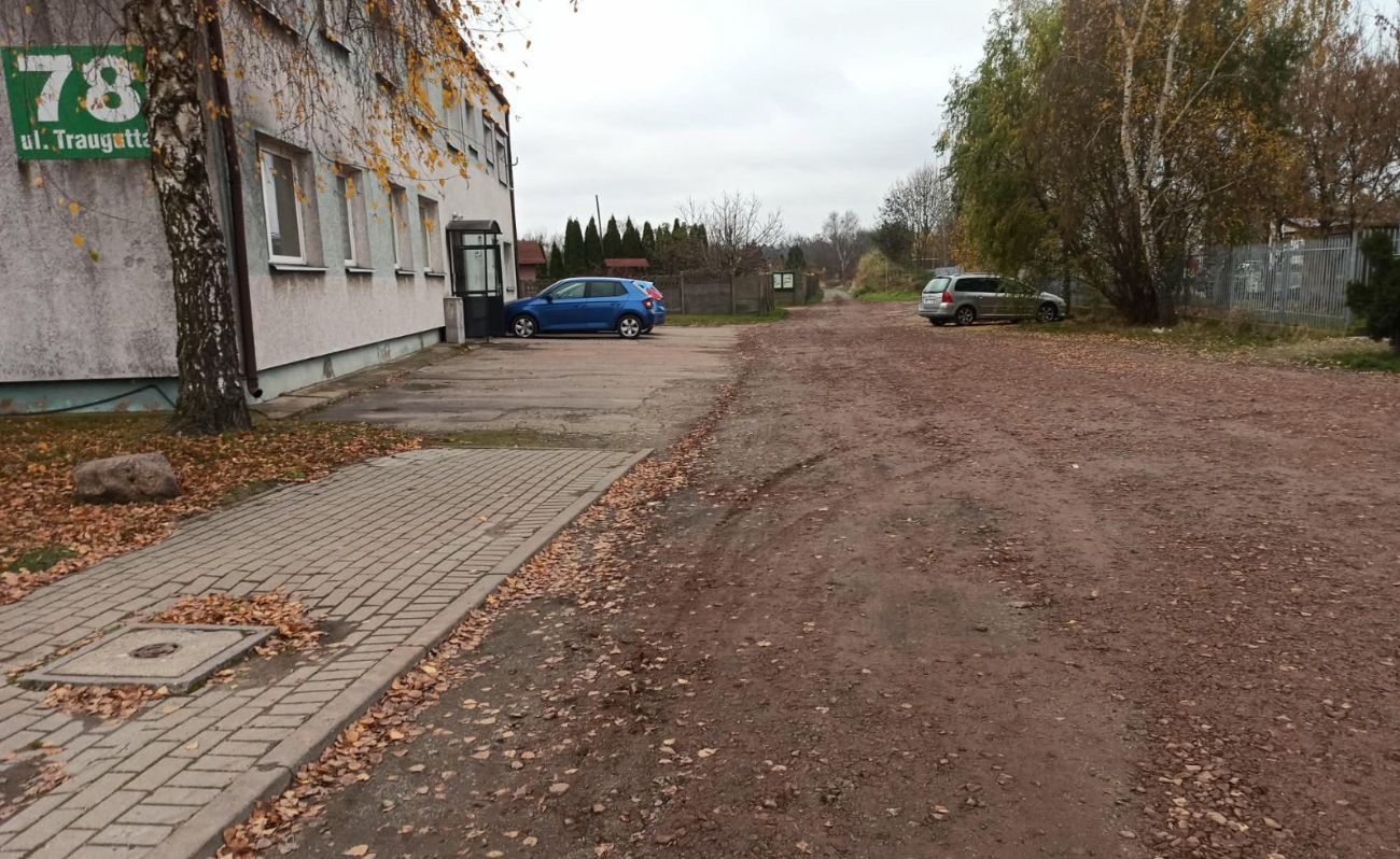 Potrzebny tam asfalt. Przewodniczący rady apeluje