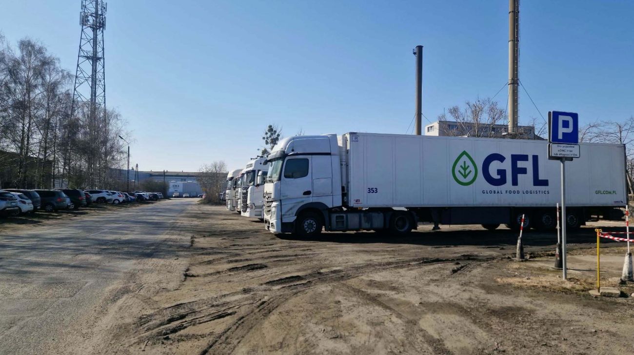 Kierowcy ciężarówek mają problem