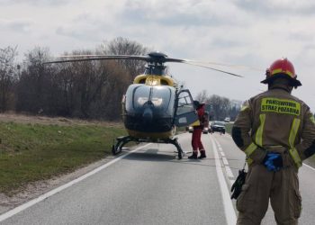 W okolicy: Poważny wypadek. Wezwali helikopter