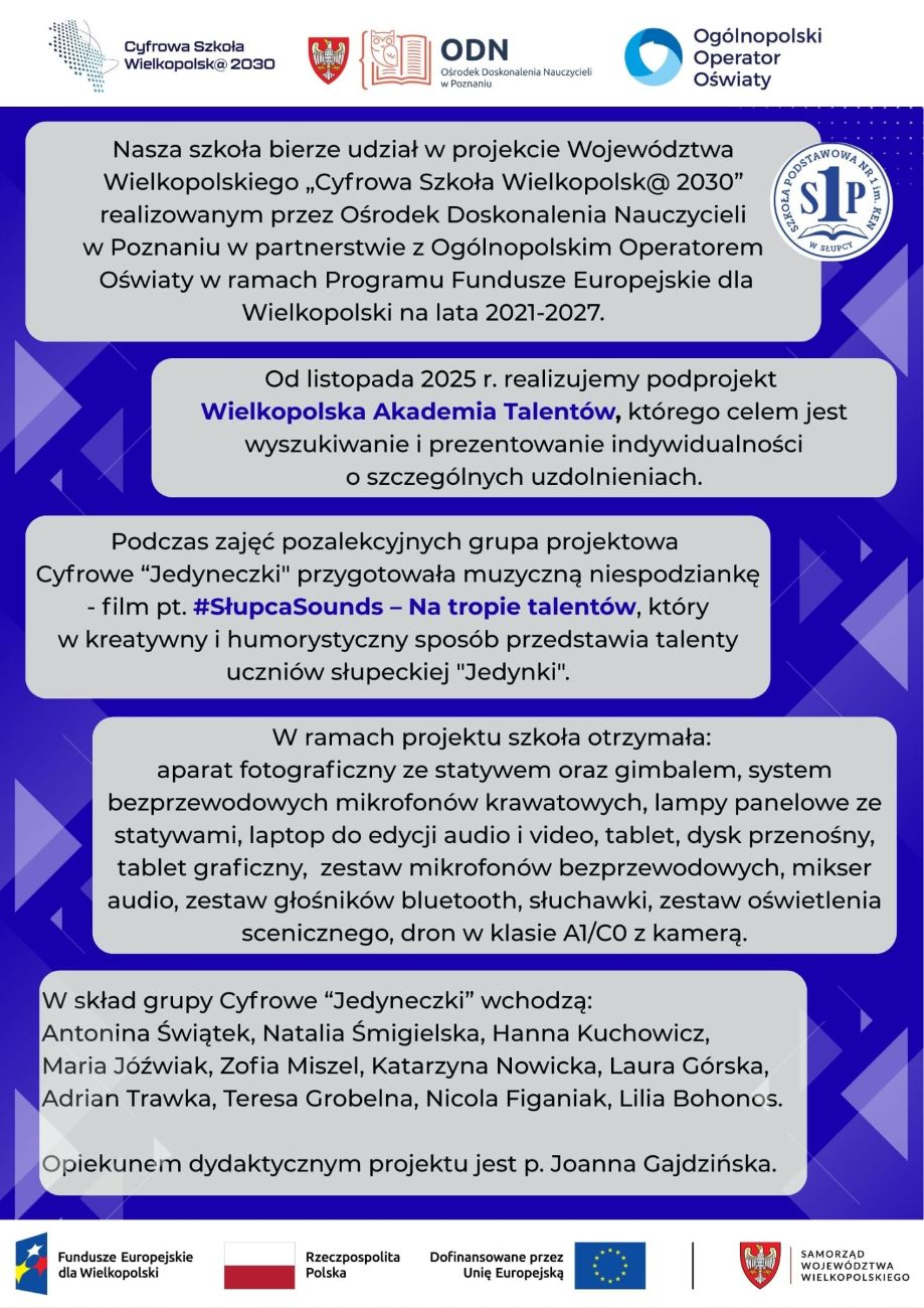 Na tropie talentów. Zobacz film słupeckich uczniów