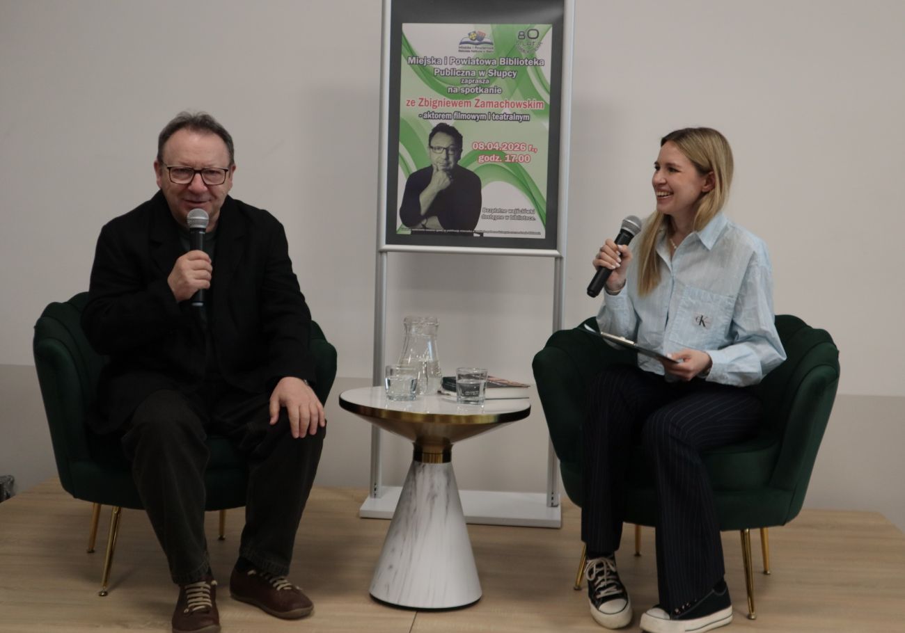 Zbigniew Zamachowski odwiedził Słupcę