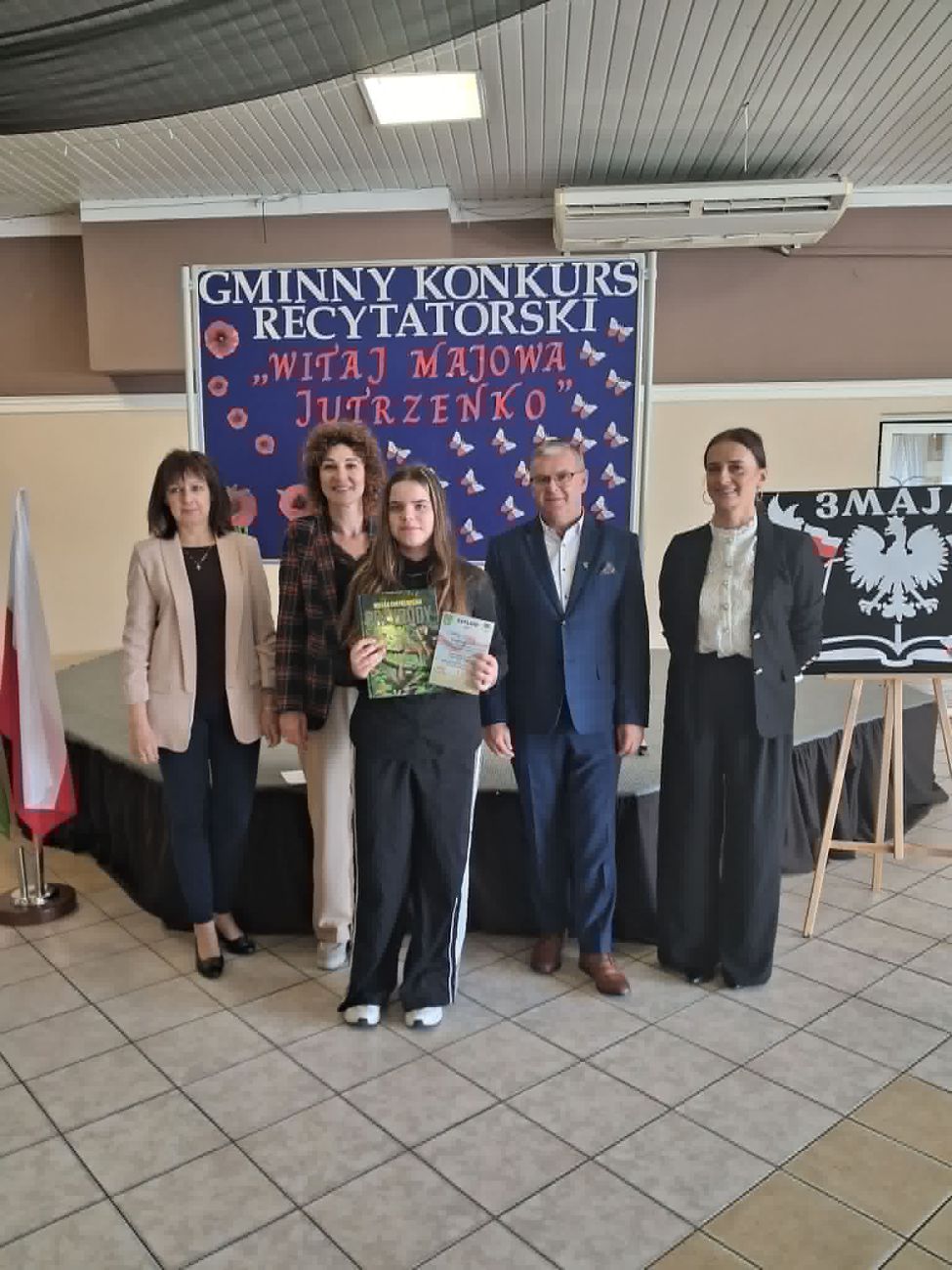 Gminny Konkurs Recytatorski wierszy o tematyce patriotycznej „Witaj Majowa Jutrzenko”