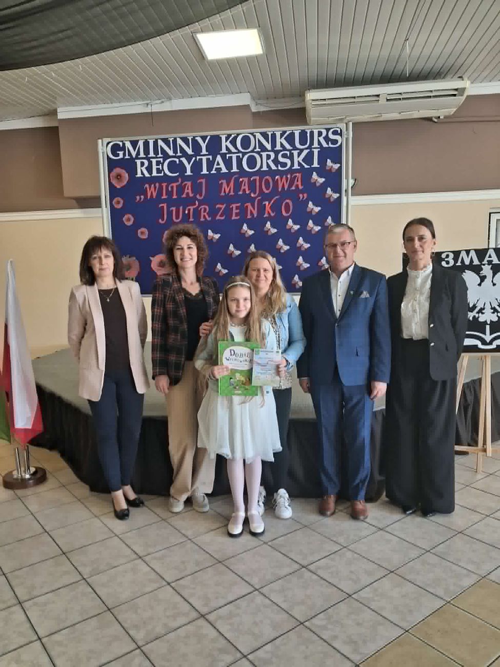 Gminny Konkurs Recytatorski wierszy o tematyce patriotycznej „Witaj Majowa Jutrzenko”