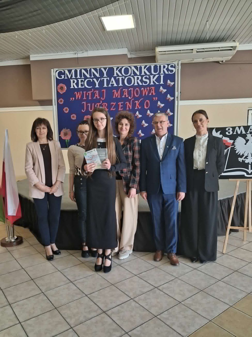Gminny Konkurs Recytatorski wierszy o tematyce patriotycznej „Witaj Majowa Jutrzenko”