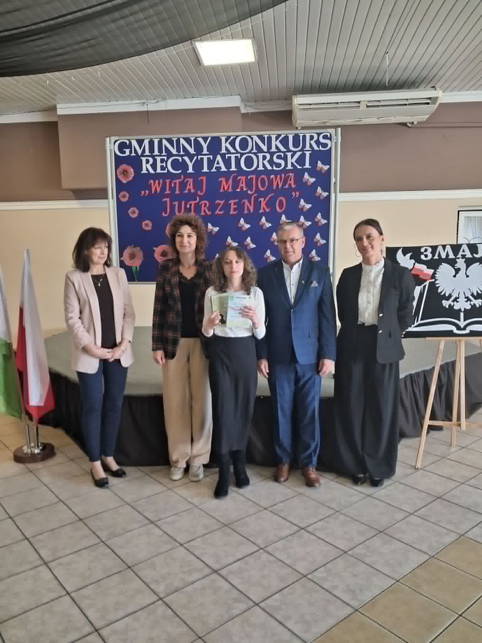 Gminny Konkurs Recytatorski wierszy o tematyce patriotycznej „Witaj Majowa Jutrzenko”