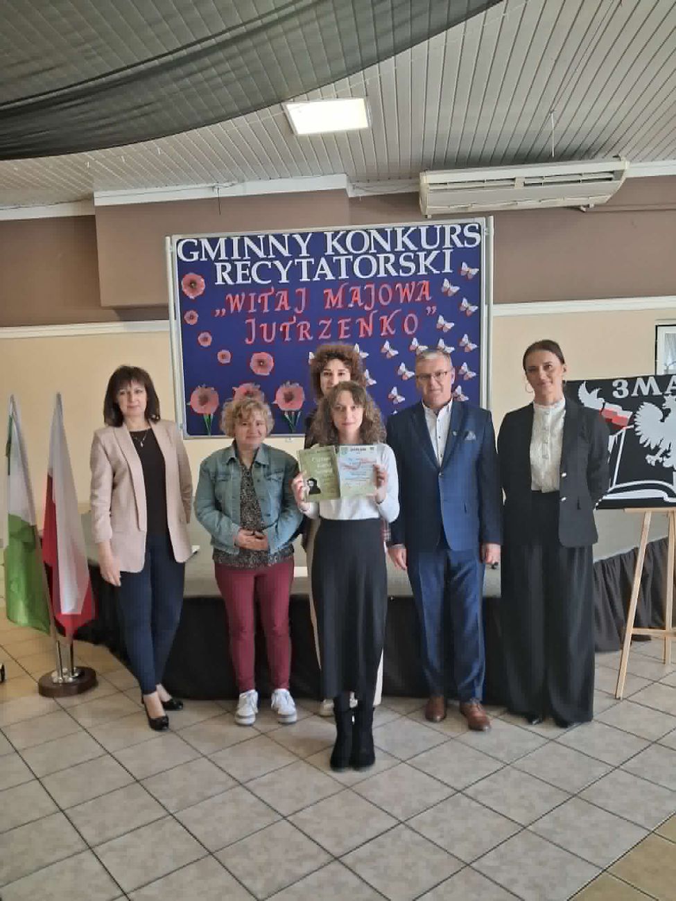 Gminny Konkurs Recytatorski wierszy o tematyce patriotycznej „Witaj Majowa Jutrzenko”