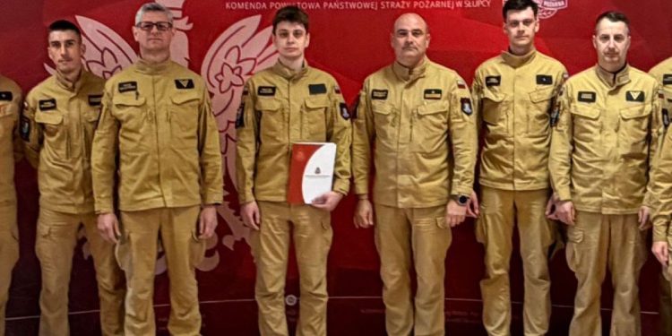 Nowy funkcjonariusz w słupeckiej komendzie