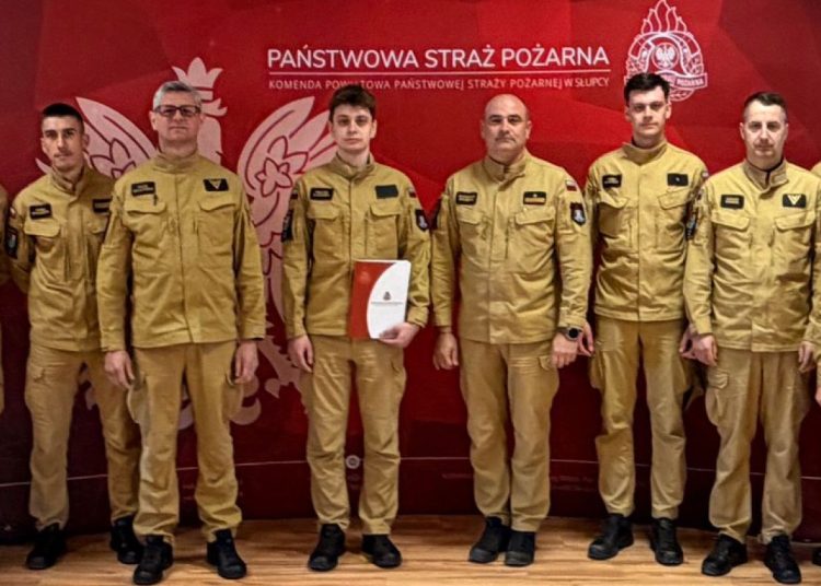 Nowy funkcjonariusz w słupeckiej komendzie