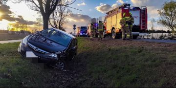 Groźnie między Słupcą a Strzałkowem. Wypadł w drogi