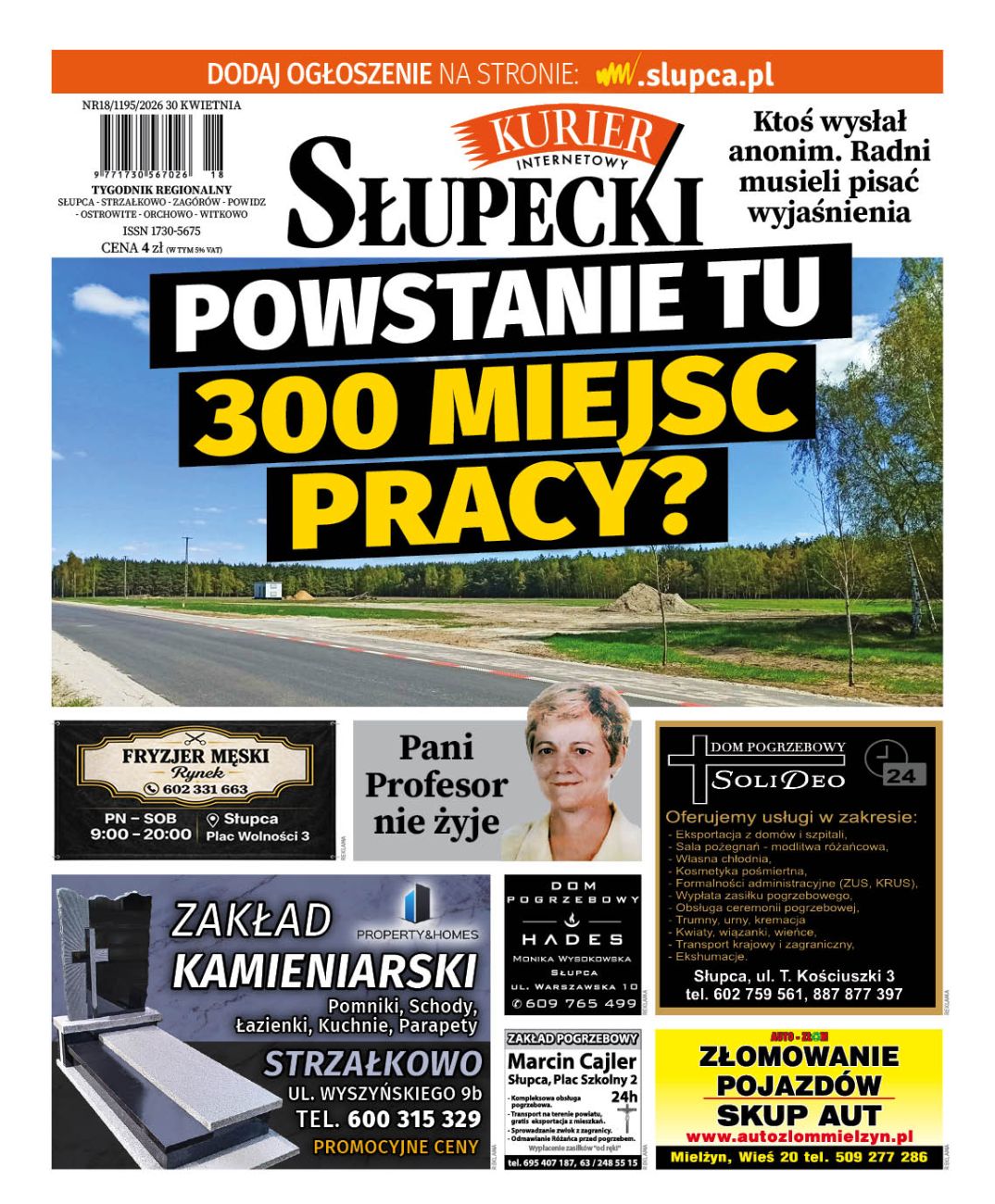 kurier słupecki