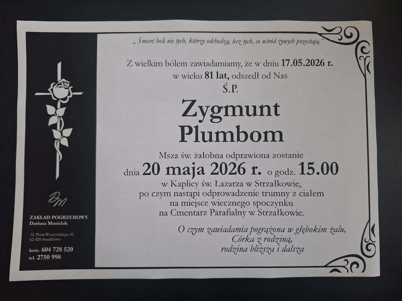 Zygmunt Plumbom