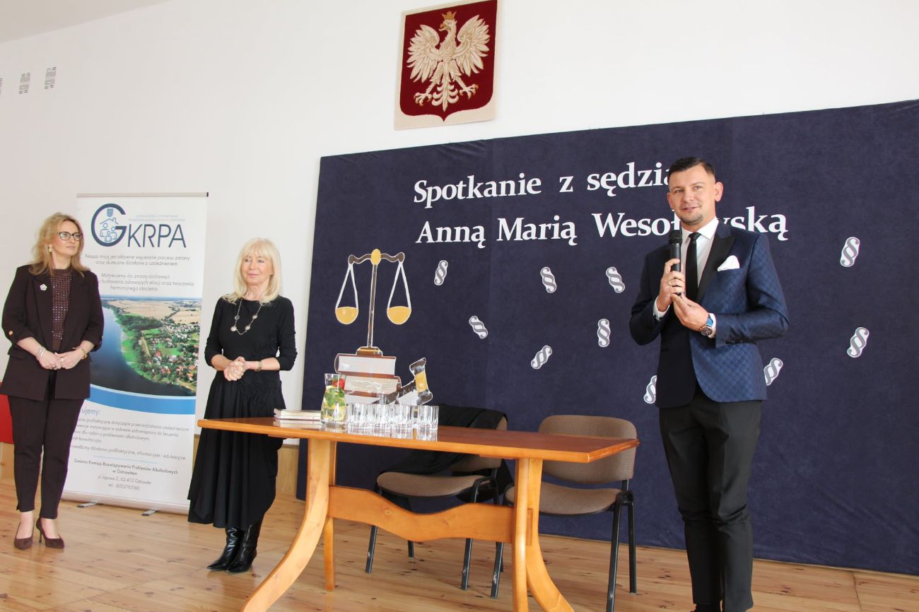 Sędzia Anna Maria Wesołowska w Ostrowitem