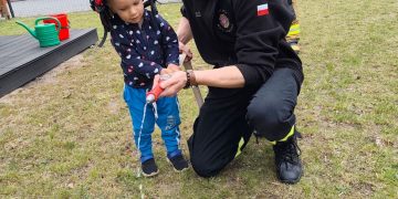 Strażacy z Woli Koszuckiej w Klubie Malucha
