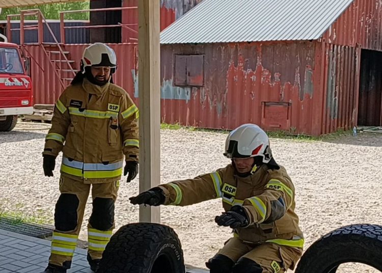 Druhowie z Gółkowa na kolejnym szkoleniu